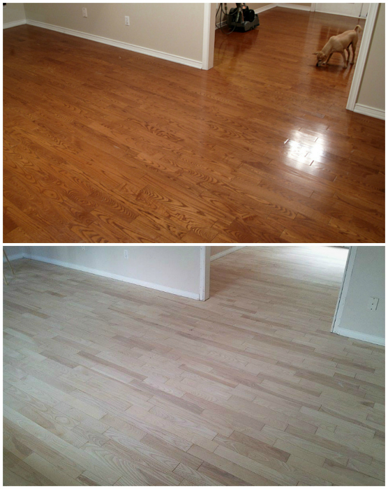 How I Refinished Our Hardwood Floors: http://sharktails.ca/2016/07/10/refinish-hardwood-floors/