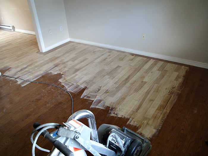 How I Refinished Our Hardwood Floors: http://sharktails.ca/2016/07/10/refinish-hardwood-floors/