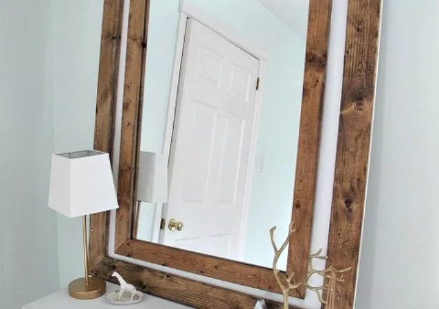 Barn Wood Framed Mirror