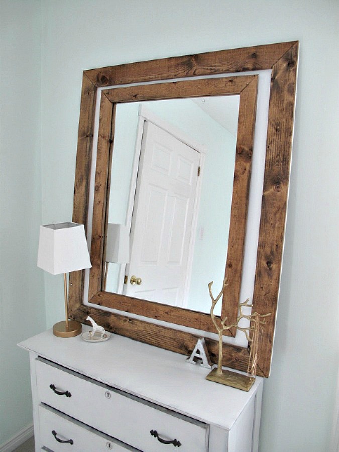 Barn Wood Framed Mirror