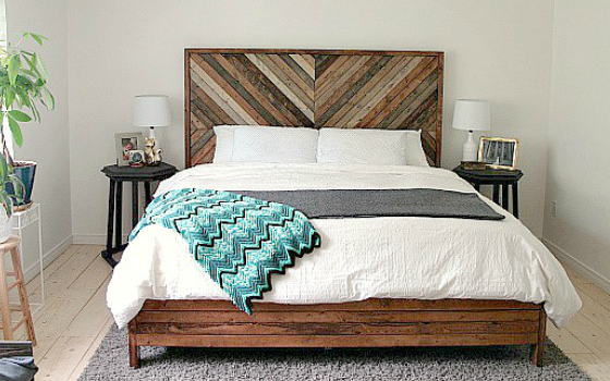 West Elm Inspired “Alexa” Bed