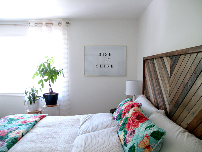 Master Bedroom Makeover: http://sharktails.ca/2016/06/27/master-bedroom-makeover/
