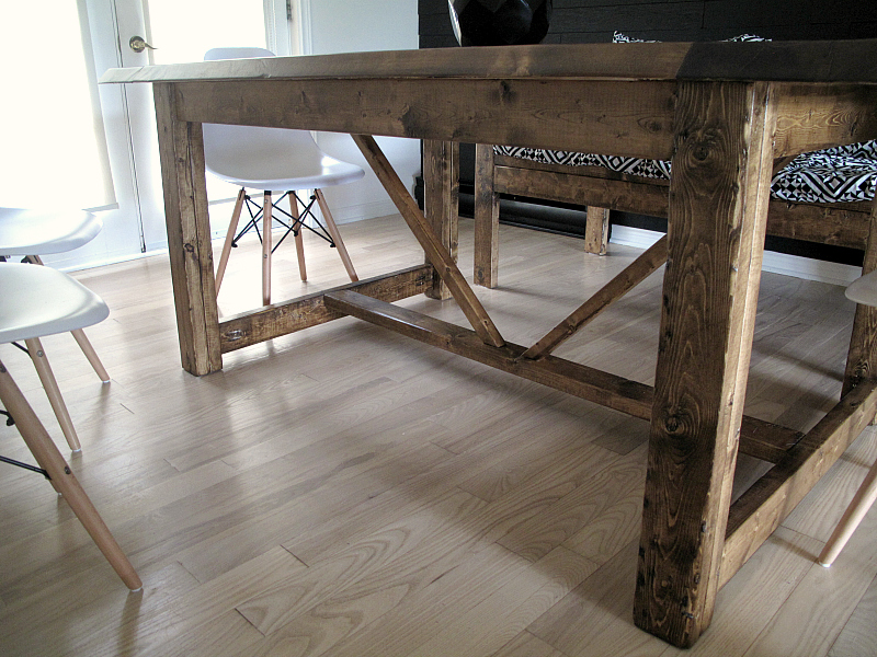 Dining Room Table: http://sharktails.ca/2016/08/14/build-a-75-dining-table-free-plans/