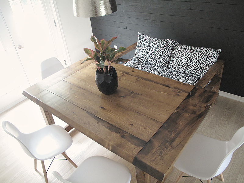 Dining Room Table: http://sharktails.ca/2016/08/14/build-a-75-dining-table-free-plans/