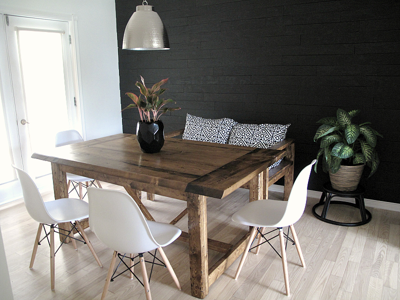 Dining Room Table: http://sharktails.ca/2016/08/14/build-a-75-dining-table-free-plans/
